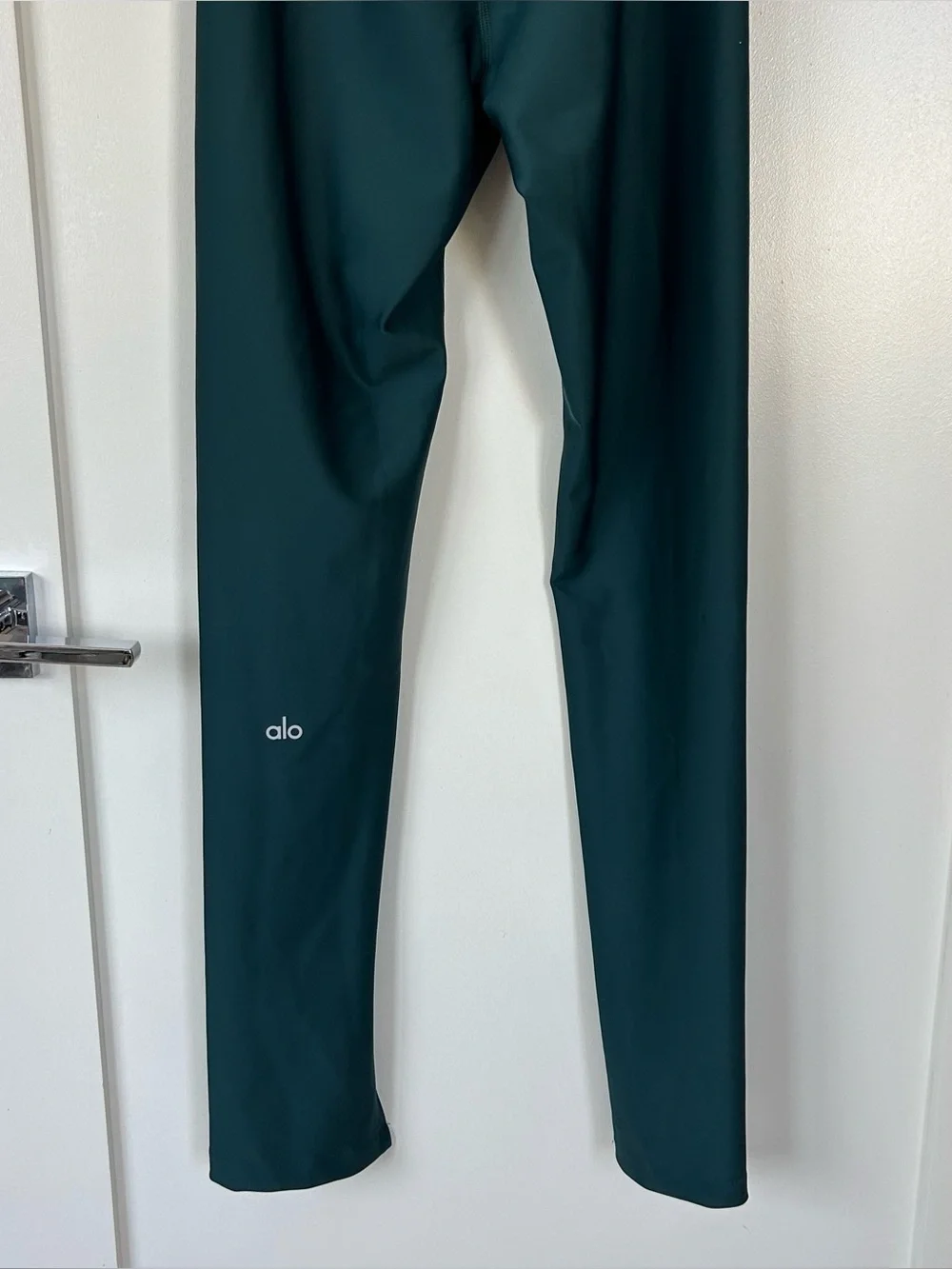 Alo Yoga Airlift Disco Daze Onesie Midnight Green Size Small